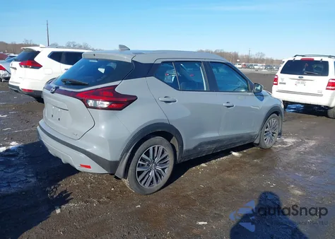 2022 Nissan Kicks Sv Xtronic Cvt из США, поврежденный, VIN 3N1CP5CV5NL514033